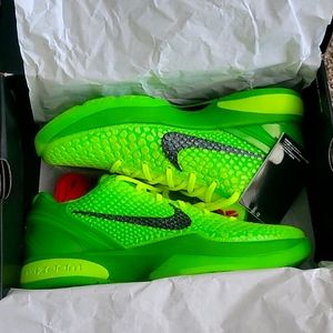 Nike Kobe 6 Pronto Grinch Sz 10